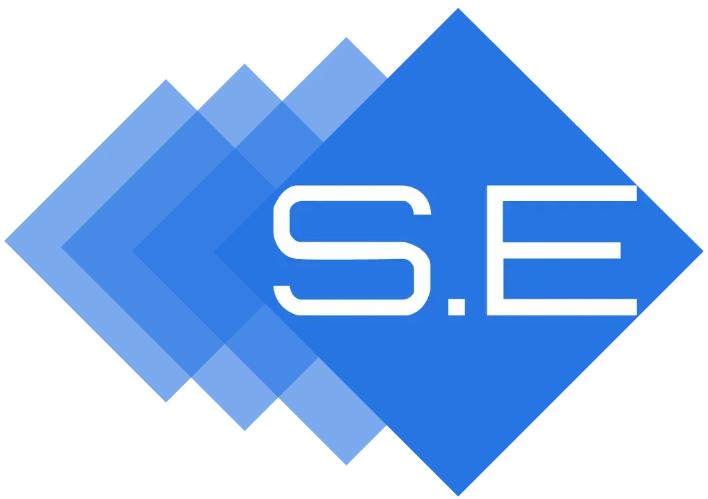 Logo SE blu